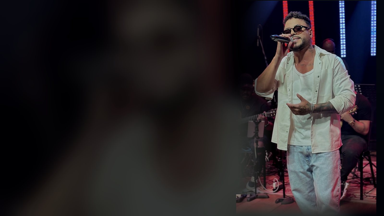 Xandy Lamonde no palco